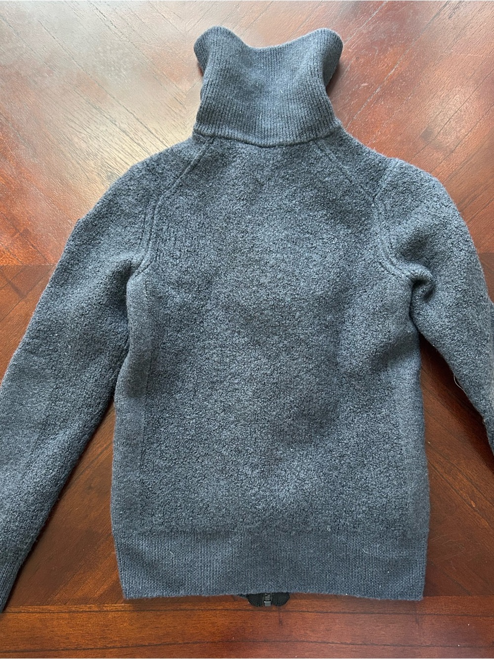 Boss Kids Charcoal Gray Full-Zip Knit Jacket size L - Picture 7 of 7